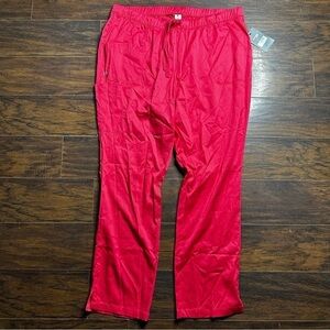 Maevn Red Pull On Scrub Pants